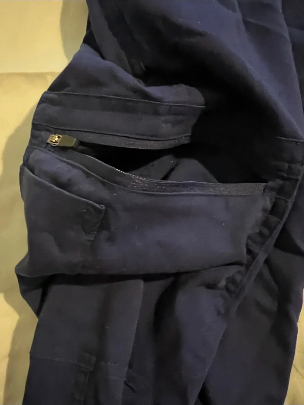 Navy Blue Jogger Scrub Pants